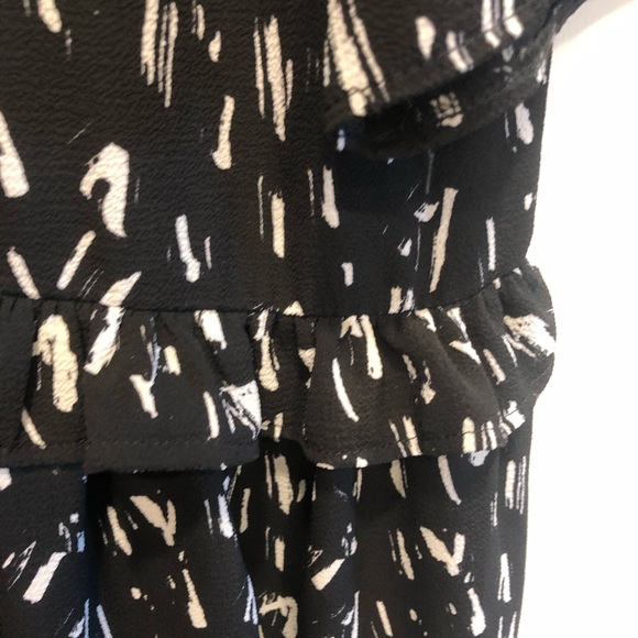 ASOS mini smock dress with frill waist Size US 8 - Picture 8 of 10